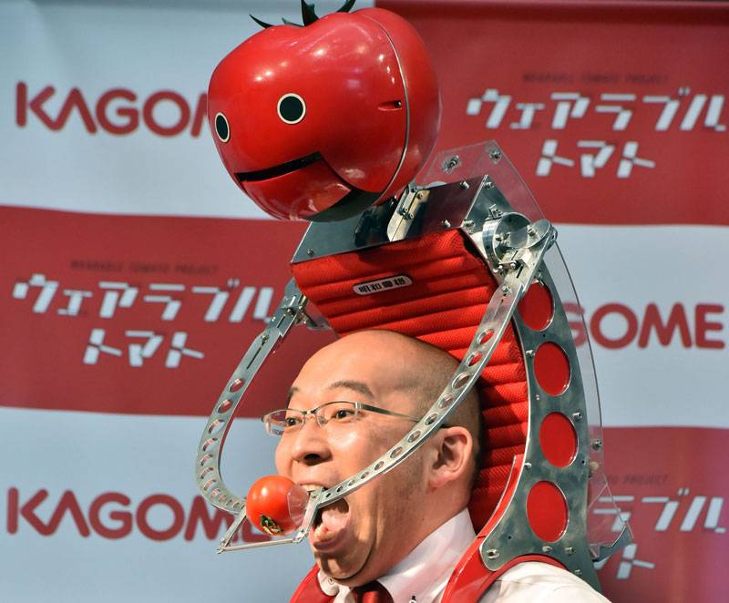 After Apple Watch, Japan offers wearable tomatoes