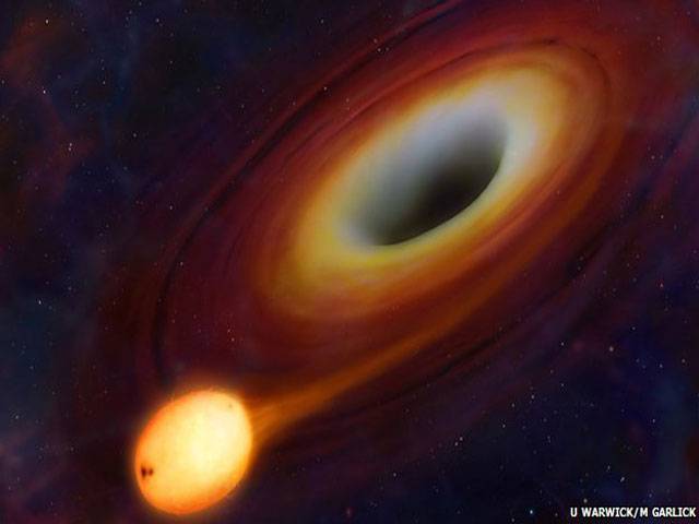 Black hole’s blast stunts birth of stars