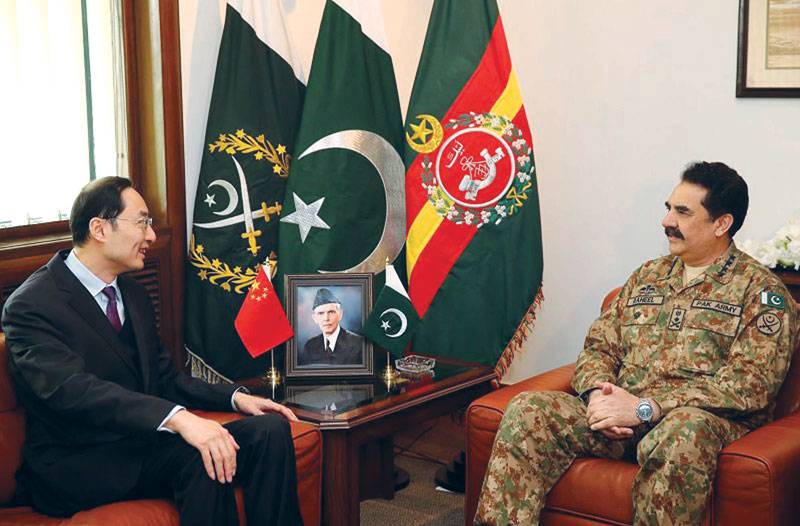 Army chief, Chinese envoy discuss Afghanistan