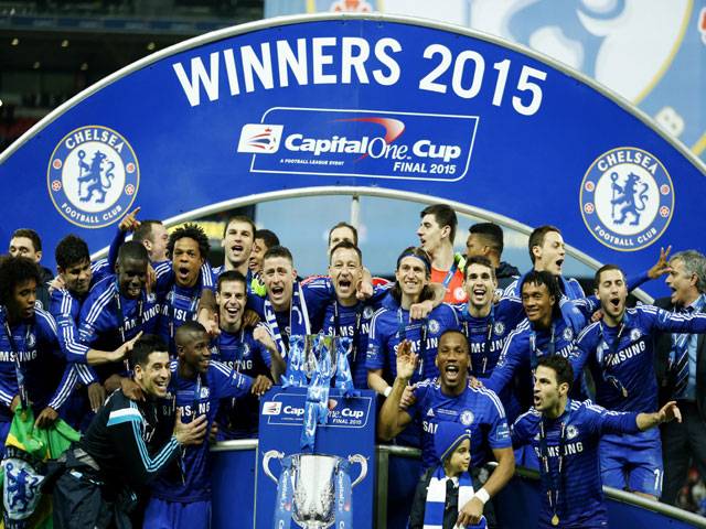 Clinical Chelsea earn Mourinho third League Cup