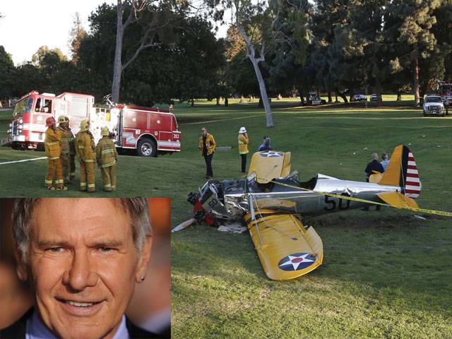 Harrison Ford injured in plane crash 