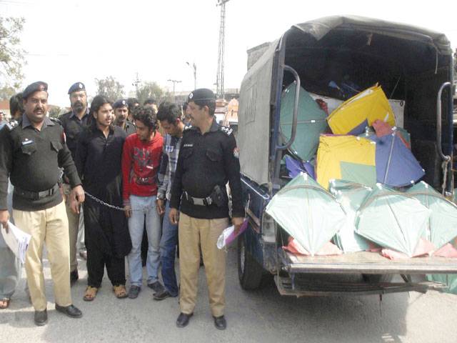 156 held for selling, flying kites: CPO