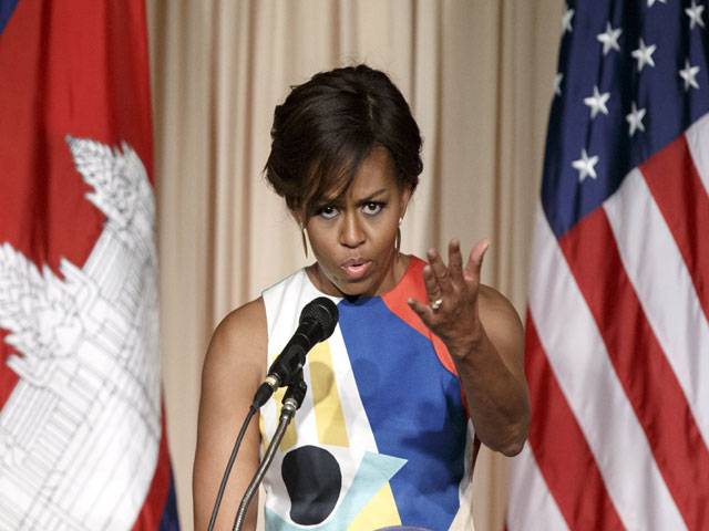 Michelle urges girls to hold leaders accountable