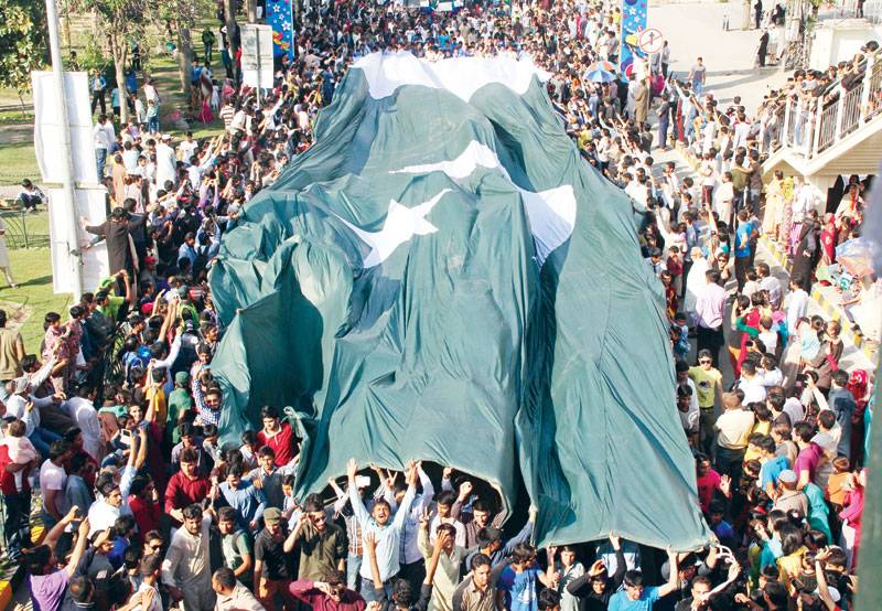 Celeberating Pakistan Day