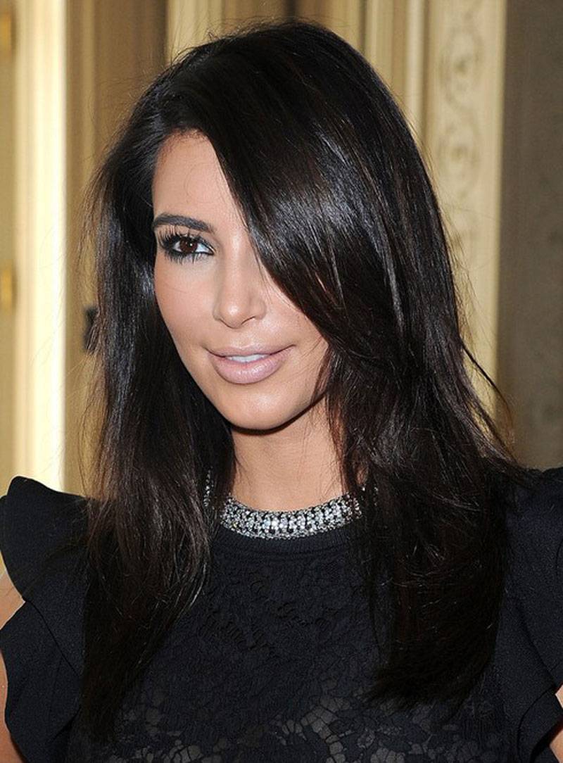 Kim Kardashian no longer a blonde
