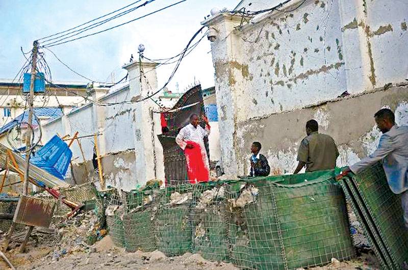 Toll in Mogadishu hotel attack rises to 14 