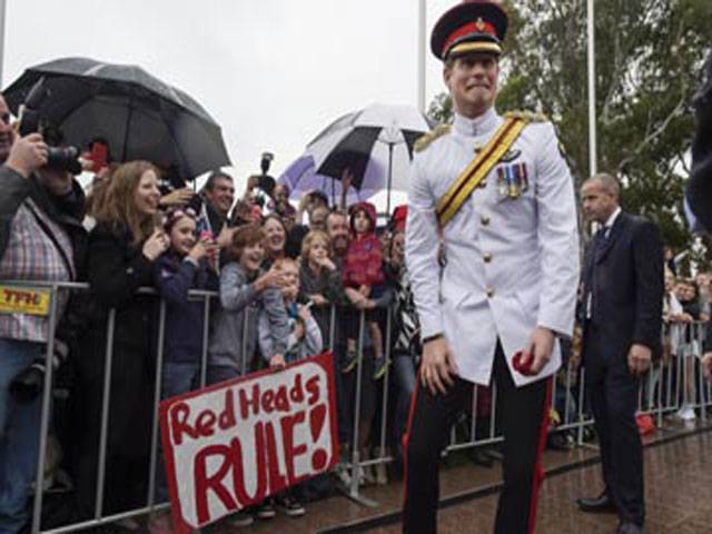 Britain’s Prince Harry in Australia for army stint 