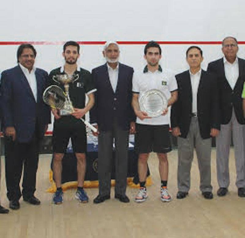 Nasir lifts CNS Squash title