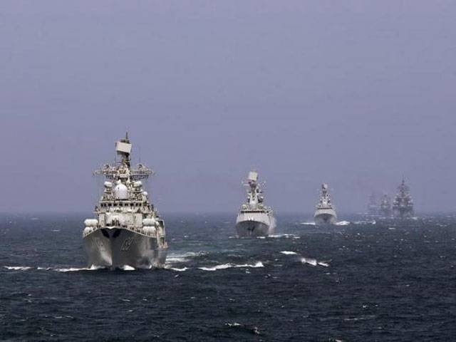 Russian, Chinese navies hold joint drills in Mediterranean
