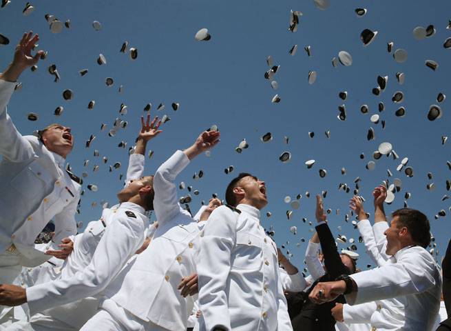  US Naval Academy graduation ceremonies in Annapolis