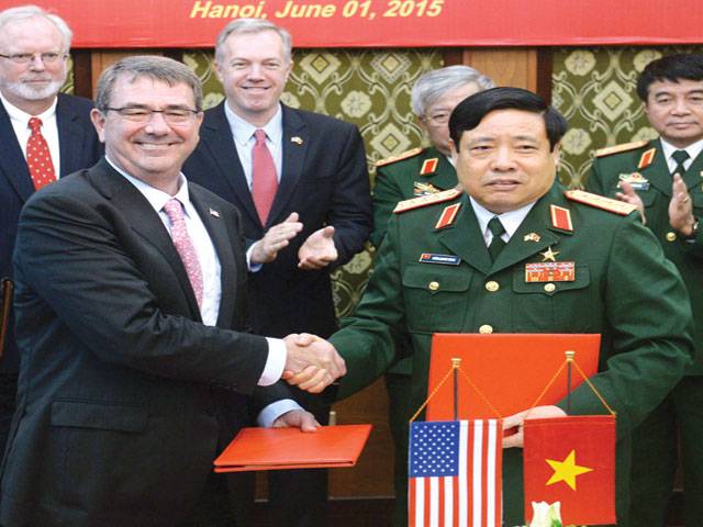 US, Vietnam discuss halting South China Sea reclamations