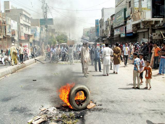Water protests continue across Karachi