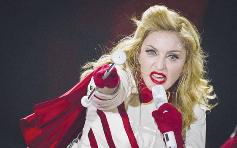 Madonna brings children to new video