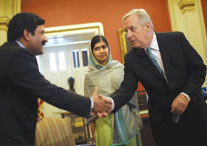 Malala presses World Bank, UN to set goals on education