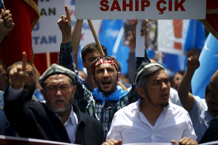  Turkey protest against China