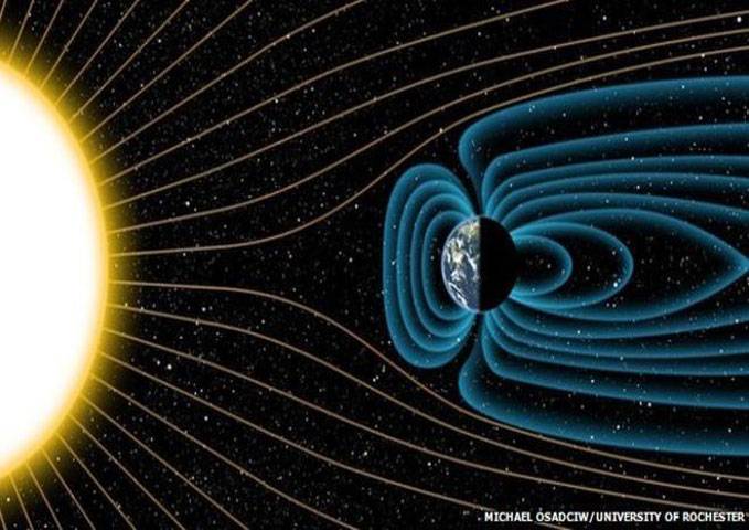 Earth magnetic shield much older