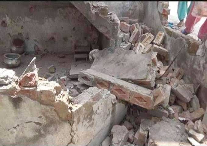 100 houses damaged in Indian shelling