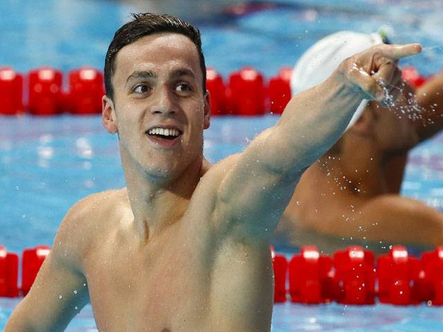 Guy eclipses Sun to win 200m freestyle