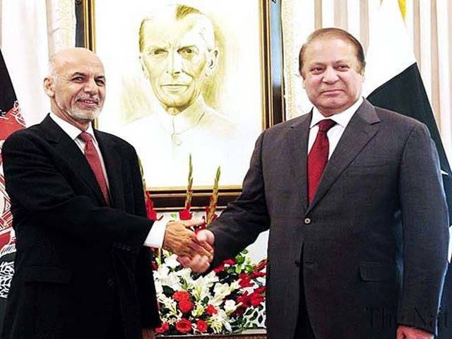 Nawaz, Ghani discuss Afghan peace talks