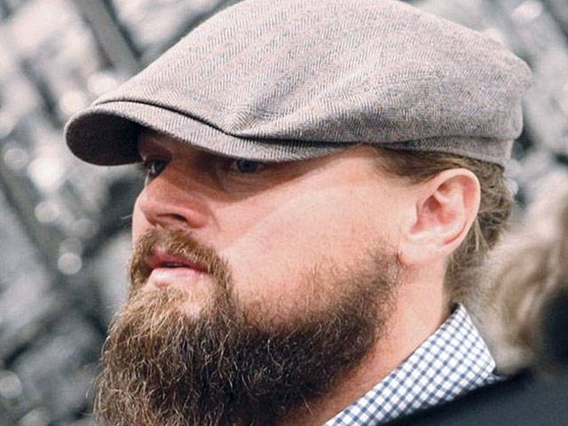 DiCaprio's beard is real 