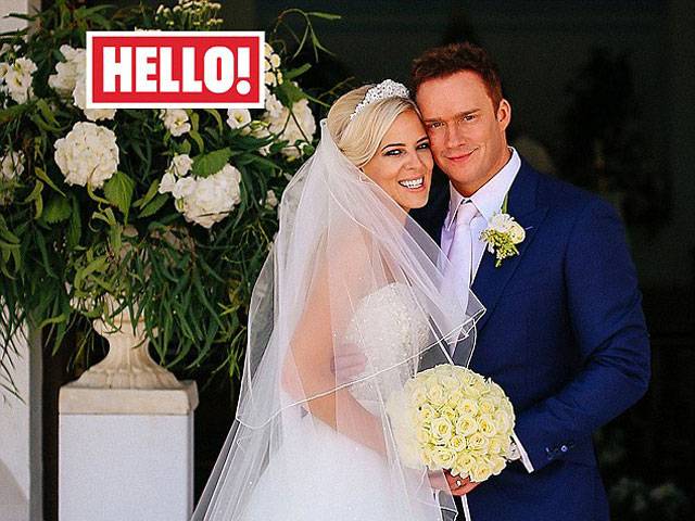 Russell Watson ties the knot to Louise Harris 