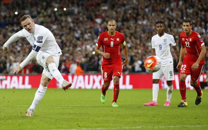 Tearful Rooney nets record 50th England goal