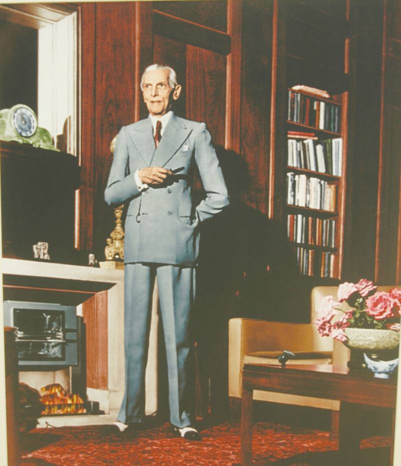 The exalted Quaid-e-Azam Muhammad Ali Jinnah