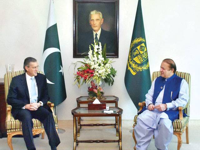 PM discusses US visit with outgoing envoy