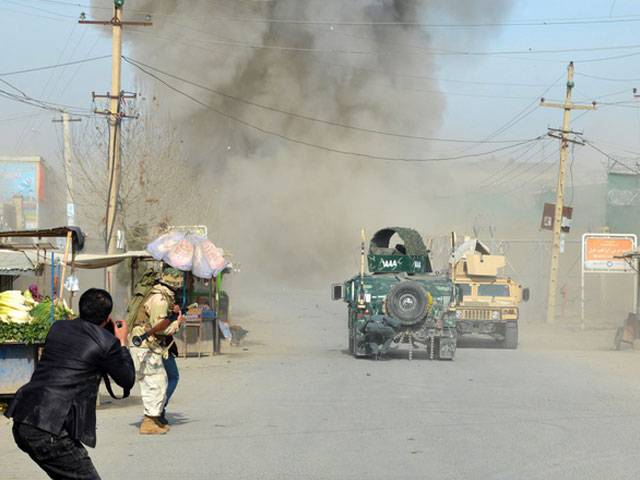 Taliban attack airport as Afghan troops struggle 