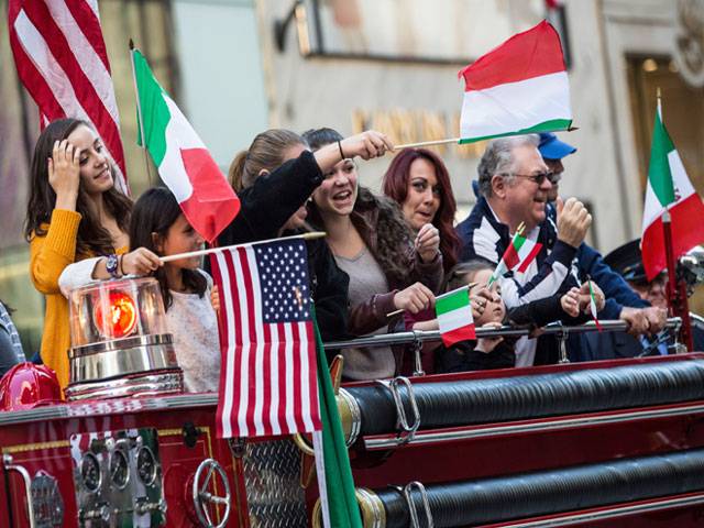 Supporters argue that the Day Parade on Fifth Avenue in New York City