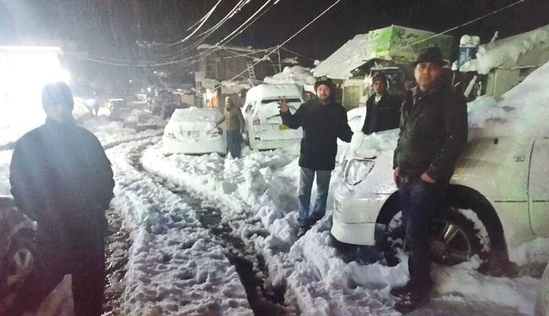 Winter sets in with loudest thunder in Naran