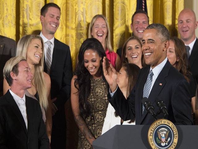 Obama honours soccer team1