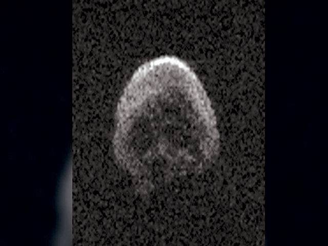Dead comet with skull face to hurtle by Earth on Halloween 