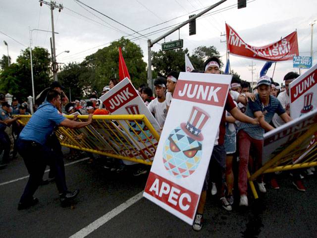  Protest march against APEC summit