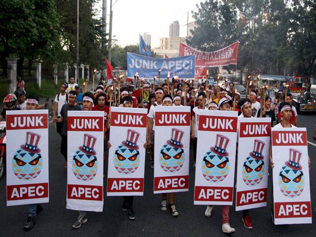  Protest march against APEC summit