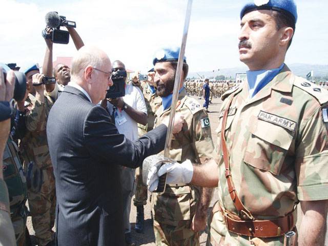 Pakistani peacekeepers awarded UN medals in Ivory Coast