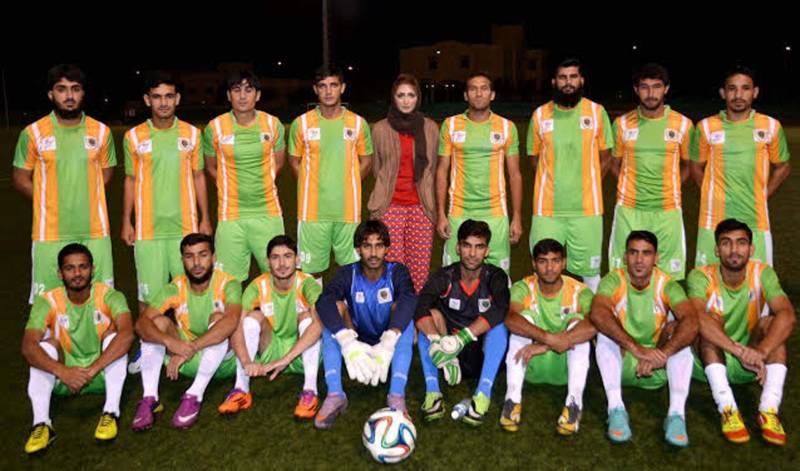 KP team win 3-match football series in Bahrain