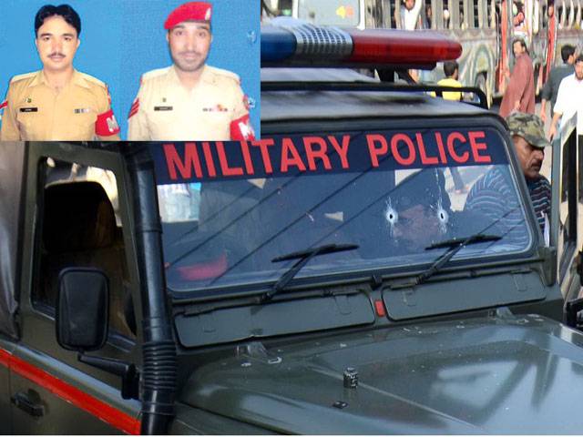 Two military cops shot dead in Karachi