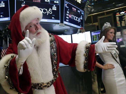 Market ponders 'Santa Claus rally' odds for US stocks