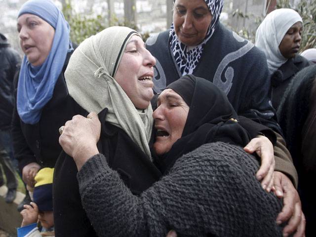 Palestinians mourn1
