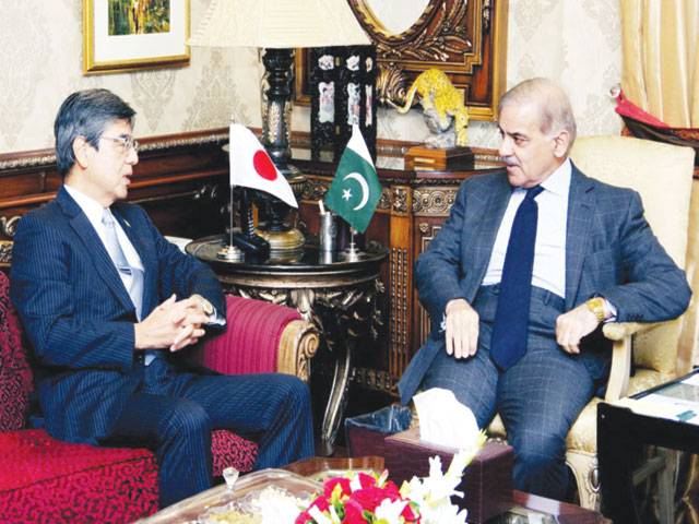 Japanese envoy calls on Shahbaz
