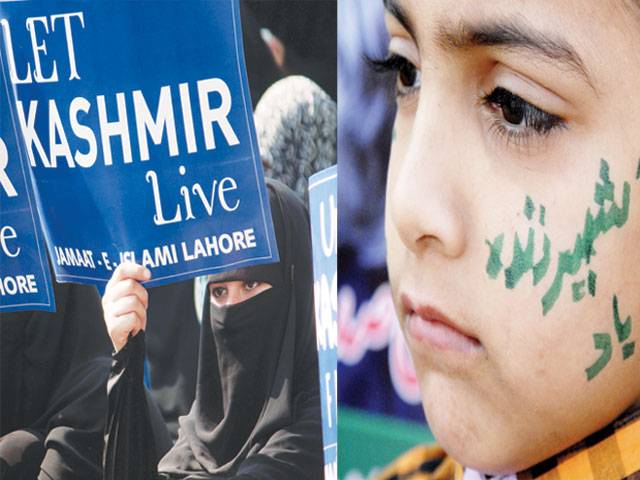 Show of solidarity with Kashmir 