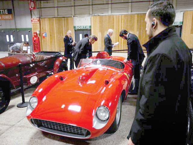 Record 32-million-euro auction sale for 1957 Ferrari