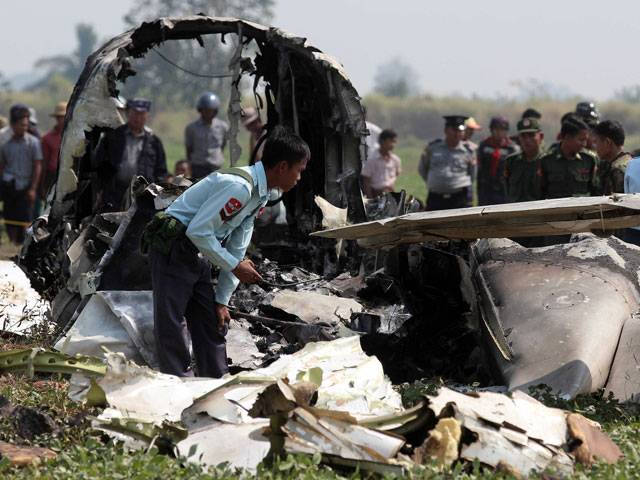 Five dead in Myanmar military plane crash