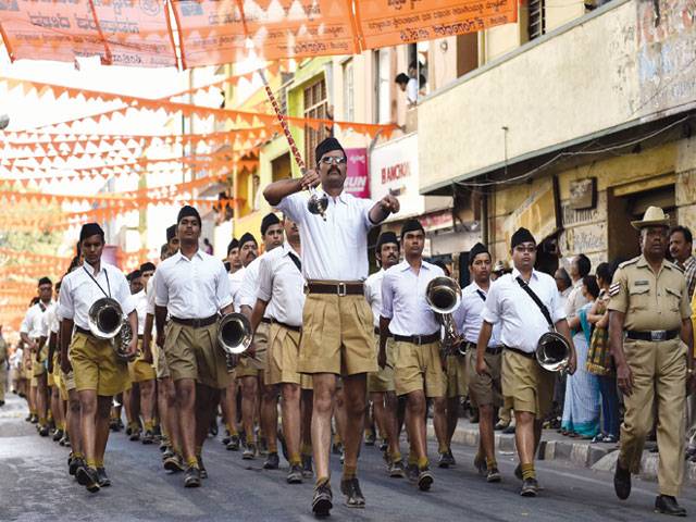 India's hardline Hindus abandon trademark shorts