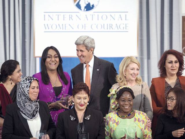 US honours 'International Women of Courage'