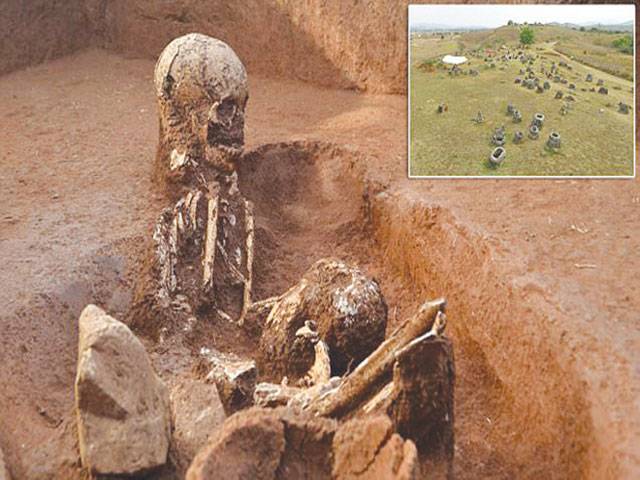 Ancient burials revealed at mysterious Plain of Jars in Laos