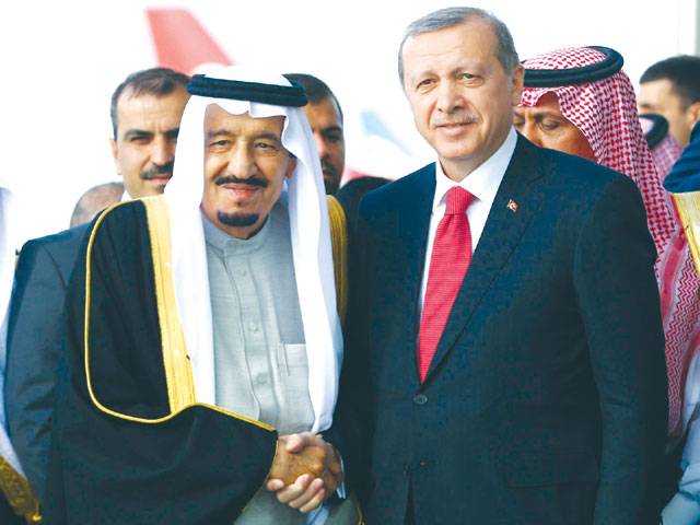 Saudi King wraps Egypt visit, arrives in Turkey 