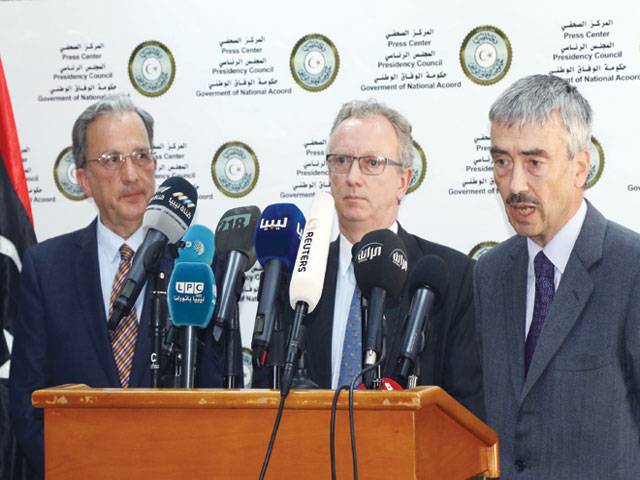 European envoys visit Libya for first time since 2014