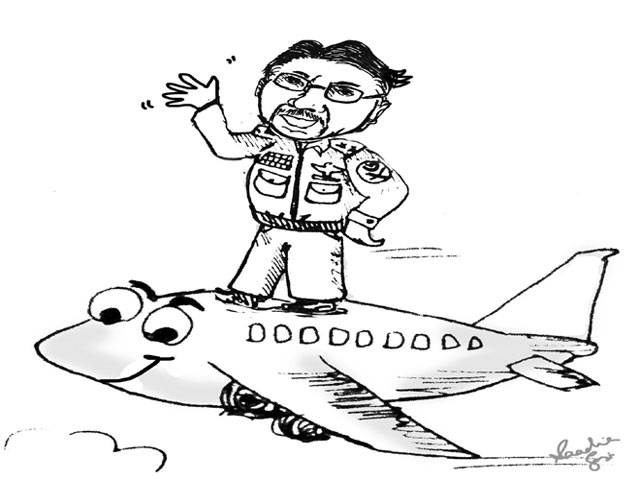 Musharraf’s getaway